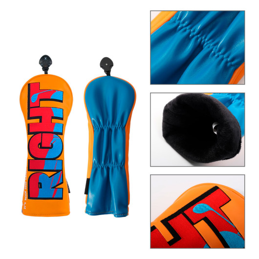 Sublimation Golf Head Covers Close Ups